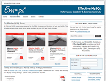 Tablet Screenshot of effectivemysql.com